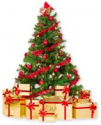 christmas tree presents